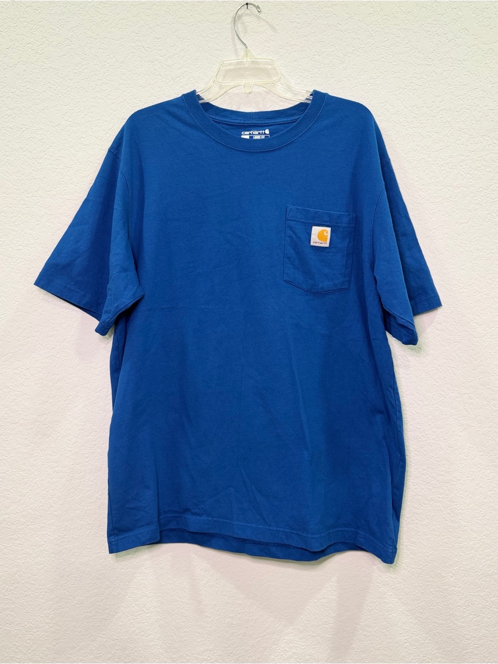 Carhartt Men’s Blue Pocket Tee L